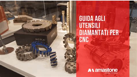 Utensili CNC Diamantati per Marmo e Pietra